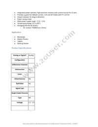 PI5USB30213XEAEX Datasheet Page 2