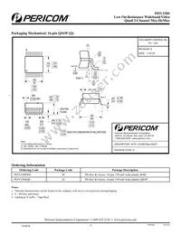 PI5V330SWE Datasheet Page 8