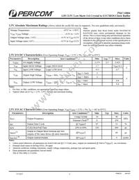 PI6C10806LE Datasheet Page 2