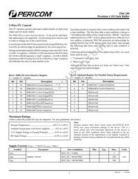 PI6C180VEX Datasheet Page 3