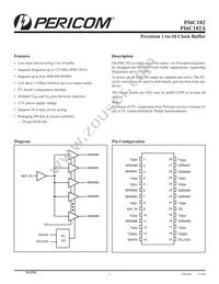 PI6C182HEX Datasheet Cover