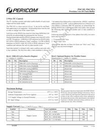 PI6C182HEX Datasheet Page 3