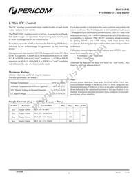 PI6C185-01QIEX Datasheet Page 3