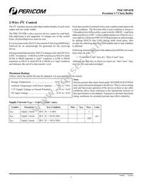 PI6C185-02BQE Datasheet Page 3