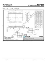 PI6C20400ALE Datasheet Page 9