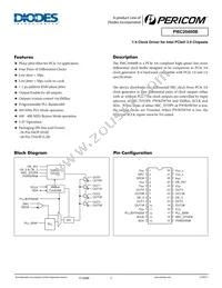 PI6C20400BHE Datasheet Cover