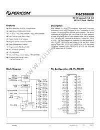 PI6C20800BIAEX Datasheet Cover