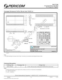 PI6C21200AEX Datasheet Page 14