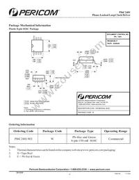 PI6C2401WE Datasheet Page 4