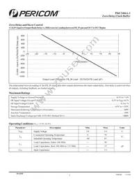 PI6C2404A-1WE Datasheet Page 2