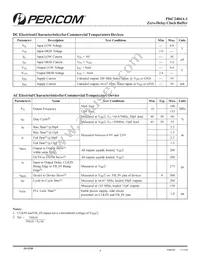 PI6C2404A-1WE Datasheet Page 4