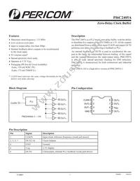 PI6C2405A-1WIE Datasheet Cover
