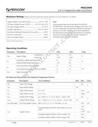 PI6C2408-3WEX Datasheet Page 4