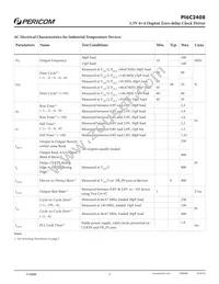 PI6C2408-3WEX Datasheet Page 5