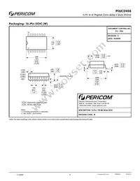 PI6C2408-3WEX Datasheet Page 8