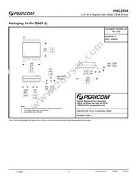 PI6C2408-3WEX Datasheet Page 9