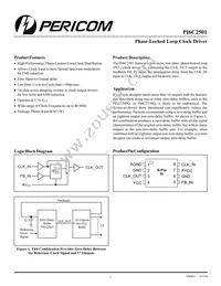 PI6C2501WE Datasheet Cover