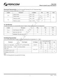 PI6C2501WE Datasheet Page 3