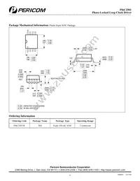 PI6C2501WE Datasheet Page 4