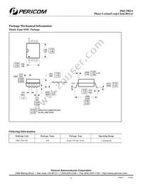 PI6C2502AWEX Datasheet Page 4