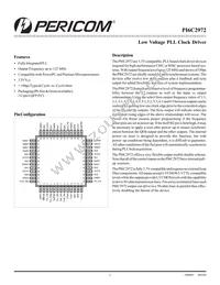 PI6C2972FCE Cover