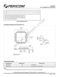 PI6C2972FCE Datasheet Page 7