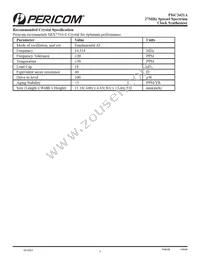 PI6C3421ATEX Datasheet Page 5