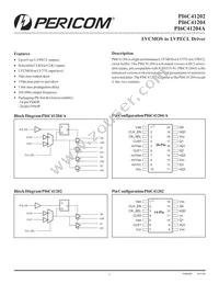 PI6C41202LE Datasheet Cover