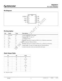 PI6C4511WE Datasheet Page 2