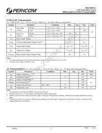 PI6C485311WEX Datasheet Page 4