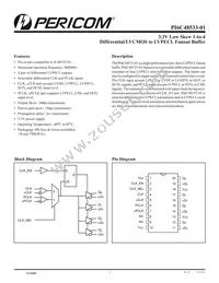 PI6C48533-01LE Datasheet Cover