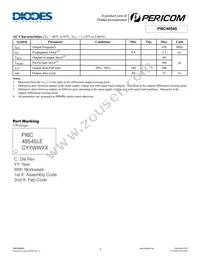 PI6C48545LEX Datasheet Page 5