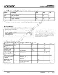 PI6C49003AEX Datasheet Page 7