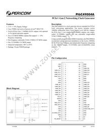 PI6C49004AEX Datasheet Cover