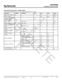 PI6C49006AE Datasheet Page 10