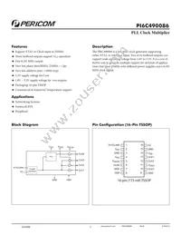 PI6C490086LEX Datasheet Cover