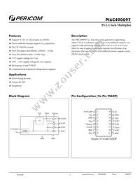 PI6C490097LEX Datasheet Cover