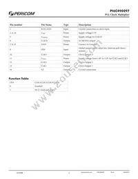 PI6C490097LEX Datasheet Page 2