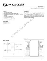 PI6C49014LIEX Datasheet Cover
