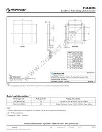 PI6C49016ZDIEX Datasheet Page 16