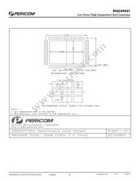 PI6C49021ZDIE Datasheet Page 14