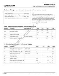 PI6C4911505-04LIE Datasheet Page 4