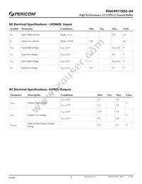 PI6C4911505-04LIE Datasheet Page 5