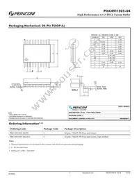 PI6C4911505-04LIE Datasheet Page 7