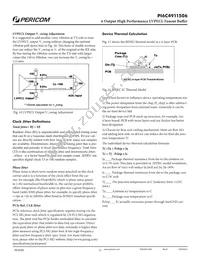 PI6C4911506LIE Datasheet Page 11