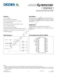 PI6C4931504-04LIE Datasheet Cover