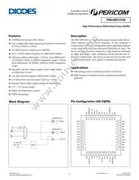 PI6C49S1510AZDIEX Datasheet Cover