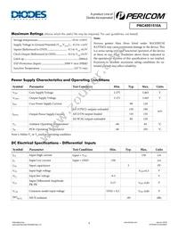 PI6C49S1510AZDIEX Datasheet Page 4
