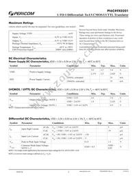 PI6C49X0201WIEX Datasheet Page 3