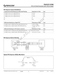 PI6C557-01BQZHIEX Datasheet Page 4